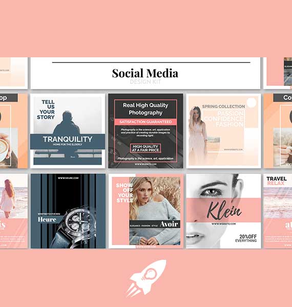Contenidos y material gráfico para redes sociales.