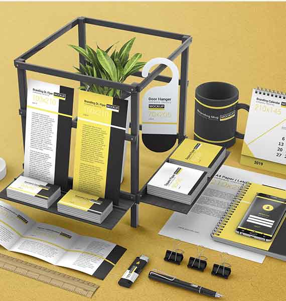 Papelería corporativa: hoja membreteada, tarjeta presentación